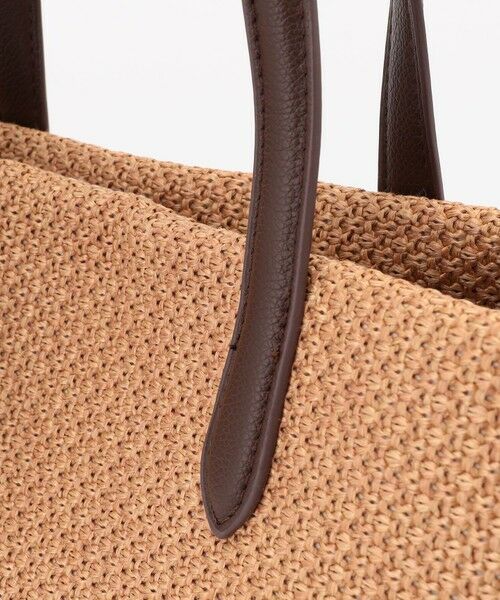 ANY / エニィ トートバッグ | ワイドフェイクラフィアトートバッグ | 詳細4