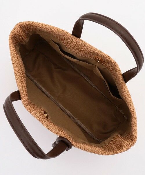 ANY / エニィ トートバッグ | ワイドフェイクラフィアトートバッグ | 詳細7