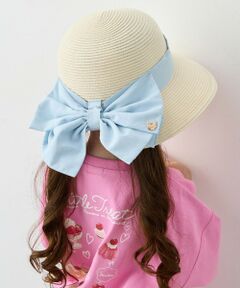 ANY / エニィ キャップ | 【UVカット】【日よけ付き】リボンブレードハット