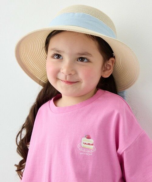 ANY / エニィ キャップ | 【UVカット】【日よけ付き】リボンブレードハット | 詳細2