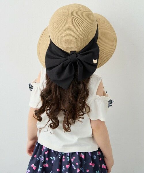 ANY / エニィ キャップ | 【UVカット】【日よけ付き】リボンブレードハット | 詳細4