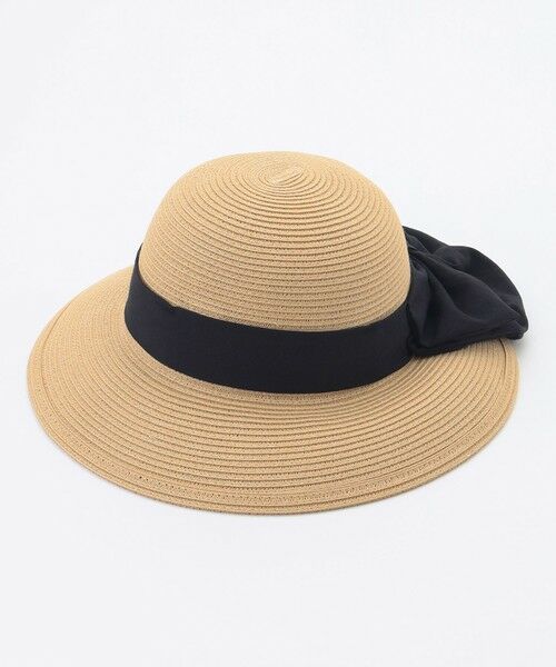 ANY / エニィ キャップ | 【UVカット】【日よけ付き】リボンブレードハット | 詳細6