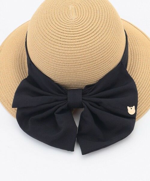 ANY / エニィ キャップ | 【UVカット】【日よけ付き】リボンブレードハット | 詳細8