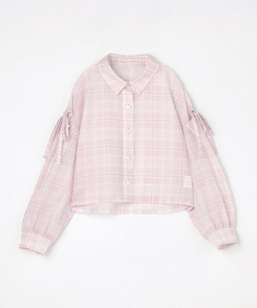 ANY / エニィ シャツ・ブラウス | シアーチェックシャツ | 詳細6