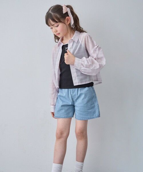 ANY / エニィ シャツ・ブラウス | シアーチェックシャツ | 詳細2
