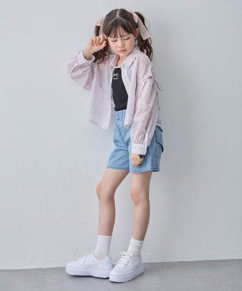 ANY / エニィ シャツ・ブラウス | シアーチェックシャツ | 詳細4