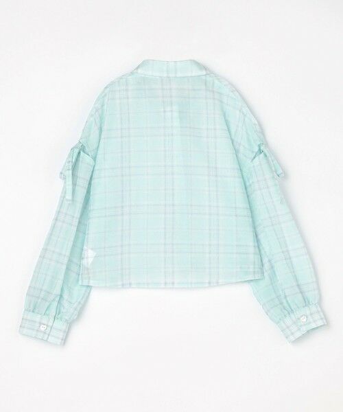ANY / エニィ シャツ・ブラウス | シアーチェックシャツ | 詳細13
