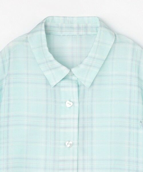 ANY / エニィ シャツ・ブラウス | シアーチェックシャツ | 詳細14