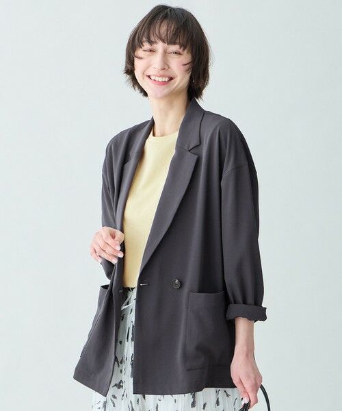 ANY / エニィ テーラードジャケット | 涼やかDRYジャケット（スレート）