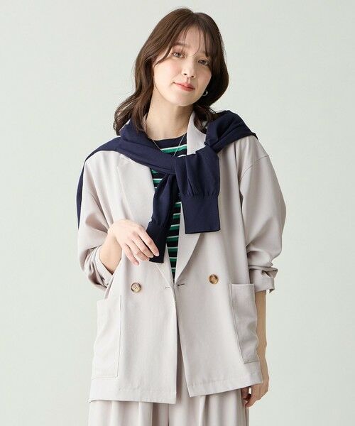 ANY / エニィ テーラードジャケット | 涼やかDRYジャケット（ライトベージュ）