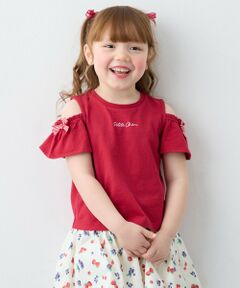 ANY / エニィ カットソー | 【綿100%】オンオフショルダー Tシャツ