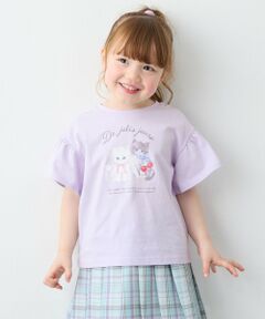 ANY / エニィ カットソー | 【綿100%】ドロップショルダー アニマルプリントTシャツ