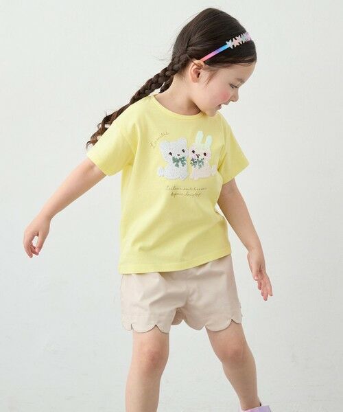 ANY / エニィ カットソー | 【綿100%】ドロップショルダーミラクルスパンコールTシャツ | 詳細11