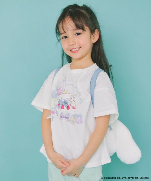 ANY / エニィ カットソー | 【シナモロール×ANY KIDS】プリント 半袖Tシャツ | 詳細1