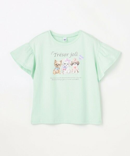 ANY / エニィ カットソー | 【綿100%】ドロップショルダー アニマルプリントTシャツ | 詳細13