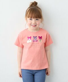 ANY / エニィ カットソー | 【綿100%】ドロップショルダーミラクルスパンコールTシャツ