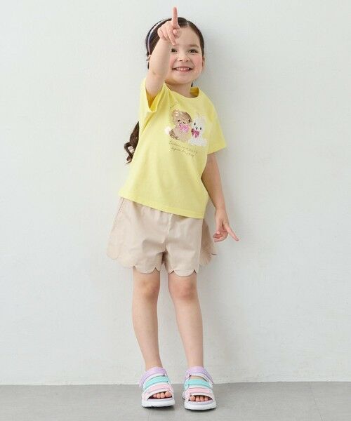 ANY / エニィ カットソー | 【綿100%】ドロップショルダーミラクルスパンコールTシャツ | 詳細13