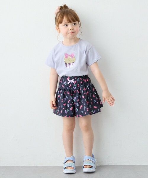 ANY / エニィ カットソー | 【綿100%】ドロップショルダーミラクルスパンコールTシャツ | 詳細22