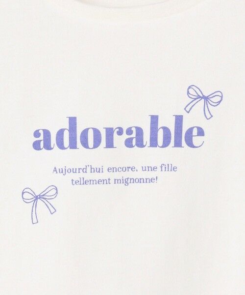 ANY / エニィ カットソー | 【一部店舗/WEB限定】【綿100%】プリント 半袖Tシャツ | 詳細6