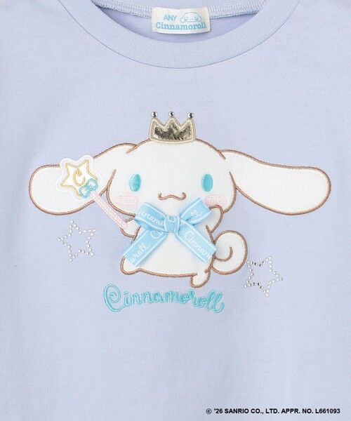 ANY / エニィ カットソー | 【シナモロール×ANY KIDS】アップリケ 長袖Tシャツ | 詳細10