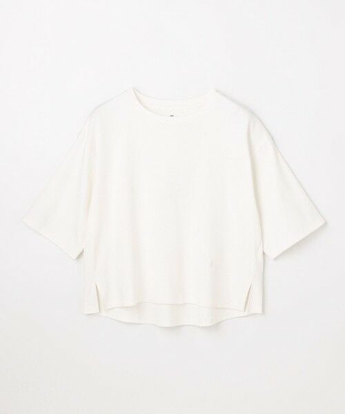 ANY / エニィ カットソー | 【Sサイズあり】オーガニックコットンスムース5分袖Tシャツ | 詳細5