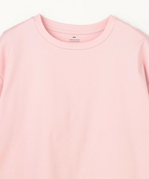 ANY / エニィ カットソー | 【Sサイズあり】オーガニックコットンスムース5分袖Tシャツ | 詳細20