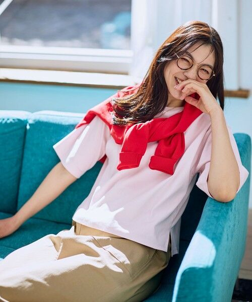 ANY / エニィ カットソー | 【Sサイズあり】オーガニックコットンスムース5分袖Tシャツ | 詳細19