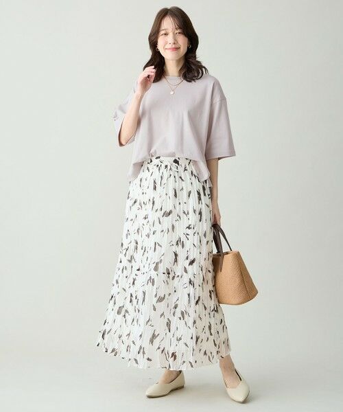 ANY / エニィ カットソー | 【Sサイズあり】オーガニックコットンスムース5分袖Tシャツ | 詳細25