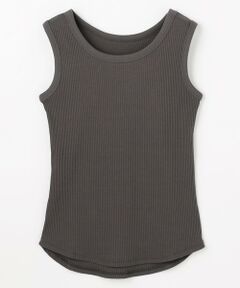 ANY / エニィ タンクトップ | テレコラウンドヘムタンクトップ