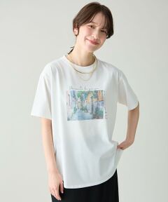 ANY / エニィ カットソー | アソートロゴラウンドヘムTシャツ