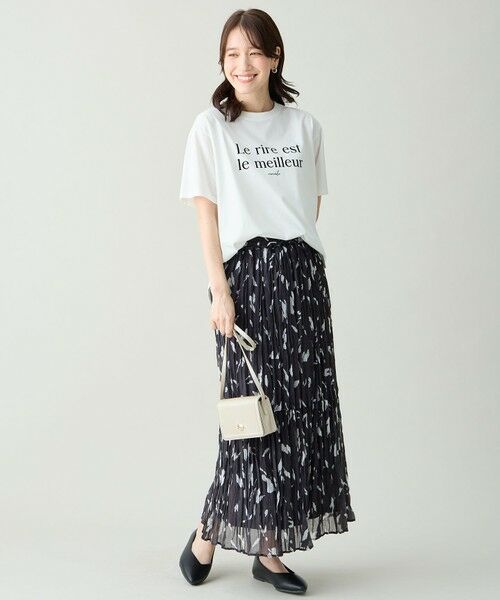 ANY / エニィ カットソー | アソートロゴラウンドヘムTシャツ | 詳細4