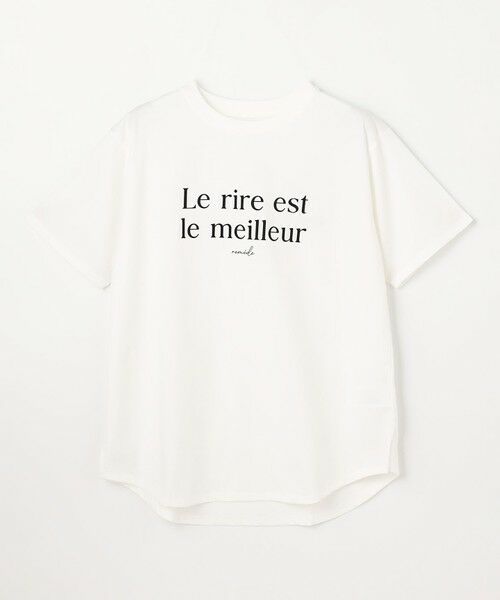 ANY / エニィ カットソー | アソートロゴラウンドヘムTシャツ | 詳細5