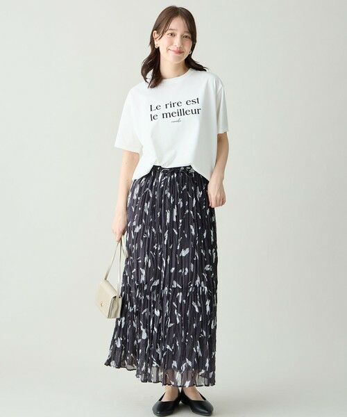 ANY / エニィ カットソー | アソートロゴラウンドヘムTシャツ | 詳細5