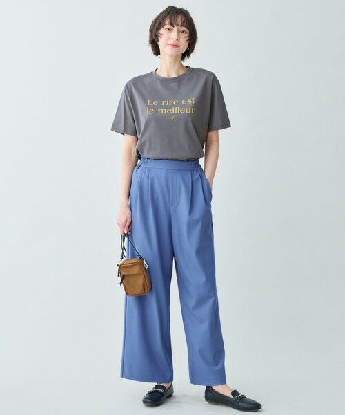 ANY / エニィ カットソー | アソートロゴラウンドヘムTシャツ | 詳細9