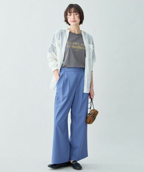 ANY / エニィ カットソー | アソートロゴラウンドヘムTシャツ | 詳細15