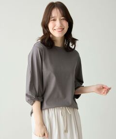 ANY / エニィ カットソー | 【WEB限定】シルケットスムースツイストスリーブカットソー