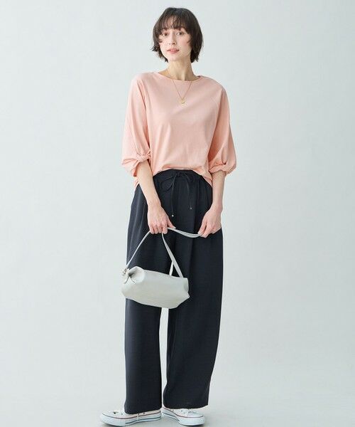 ANY / エニィ カットソー | 【WEB限定】シルケットスムースツイストスリーブカットソー | 詳細8