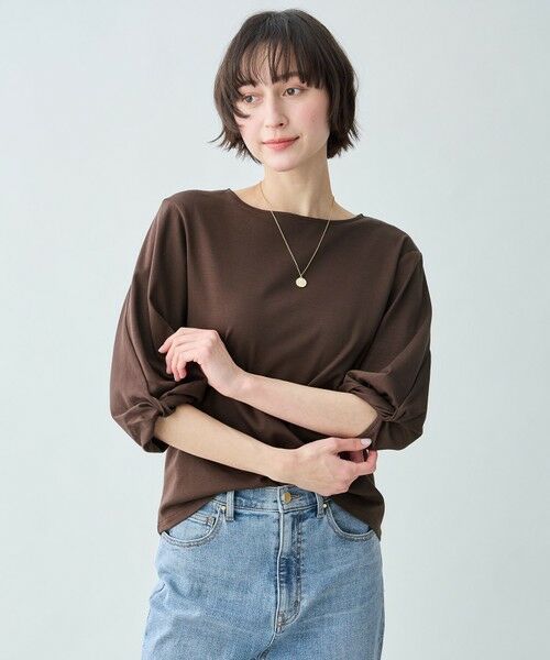 ANY / エニィ カットソー | 【WEB限定】シルケットスムースツイストスリーブカットソー | 詳細26