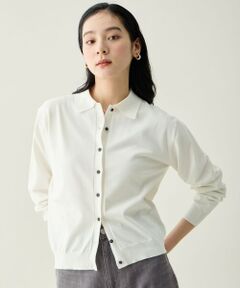 ANY / エニィ カーディガン・ボレロ | コットンブレンドポロカーデ