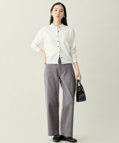 ANY / エニィ カーディガン・ボレロ | コットンブレンドポロカーデ | 詳細4