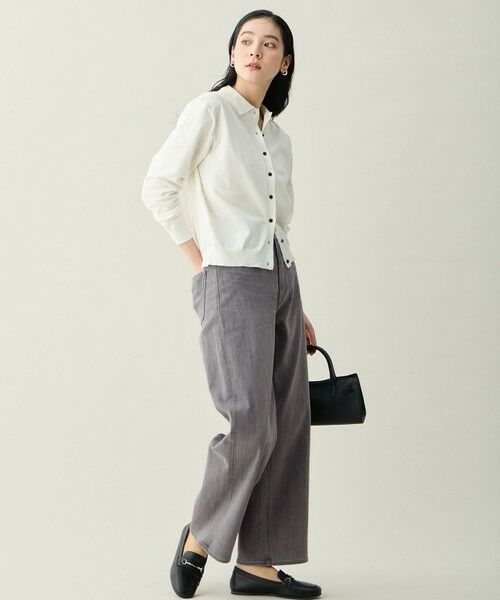 ANY / エニィ カーディガン・ボレロ | コットンブレンドポロカーデ | 詳細5