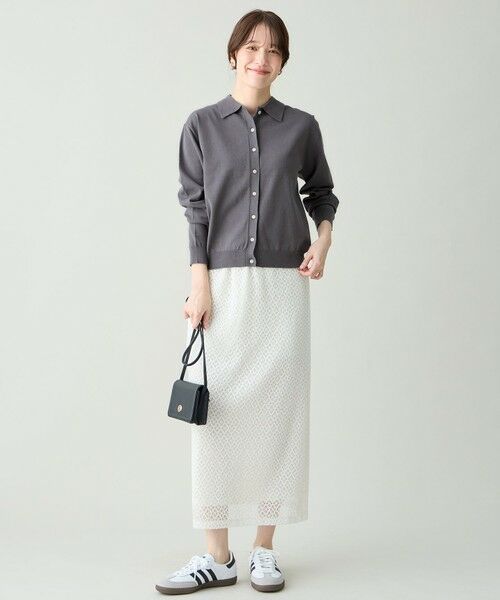 ANY / エニィ カーディガン・ボレロ | コットンブレンドポロカーデ | 詳細14