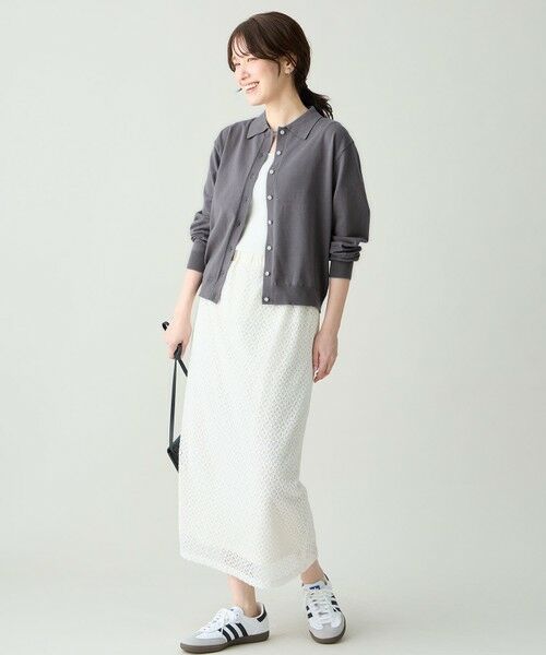 ANY / エニィ カーディガン・ボレロ | コットンブレンドポロカーデ | 詳細17