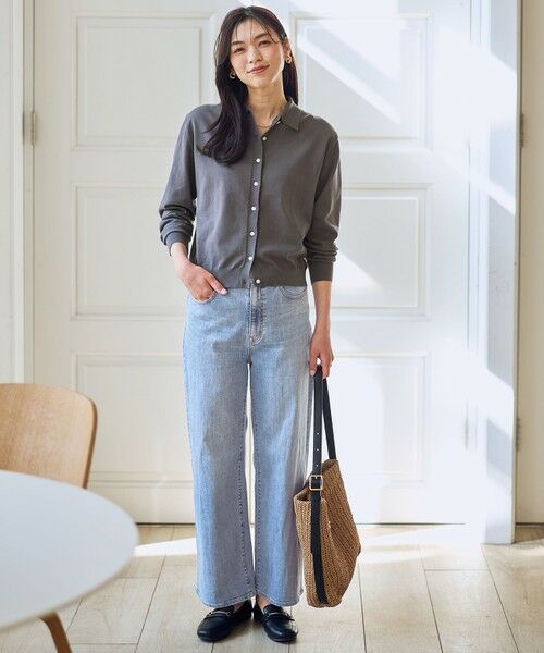 ANY / エニィ カーディガン・ボレロ | コットンブレンドポロカーデ | 詳細9