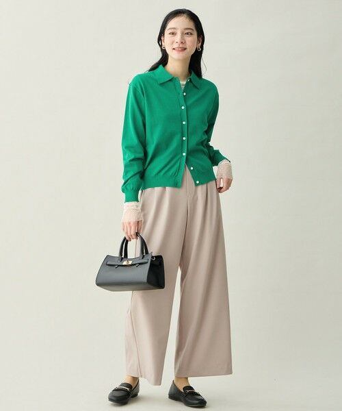 ANY / エニィ カーディガン・ボレロ | コットンブレンドポロカーデ | 詳細18