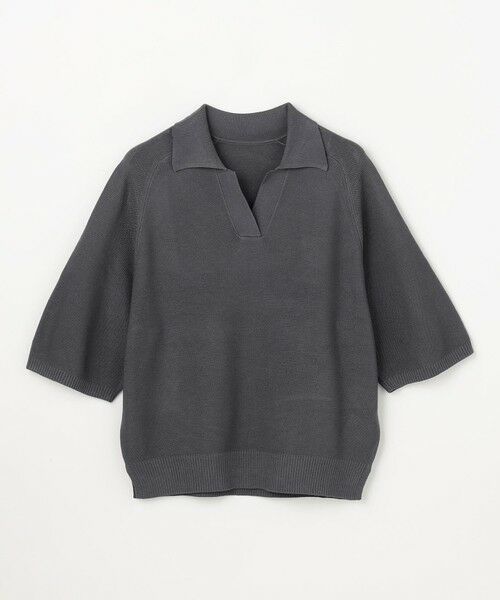 ANY / エニィ ニット・セーター | アクリルガーターポロ衿ニット | 詳細10