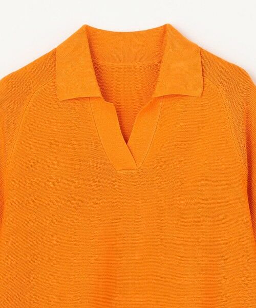 ANY / エニィ ニット・セーター | アクリルガーターポロ衿ニット | 詳細17