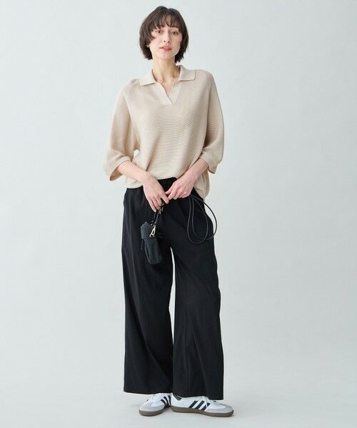 ANY / エニィ ニット・セーター | アクリルガーターポロ衿ニット | 詳細24