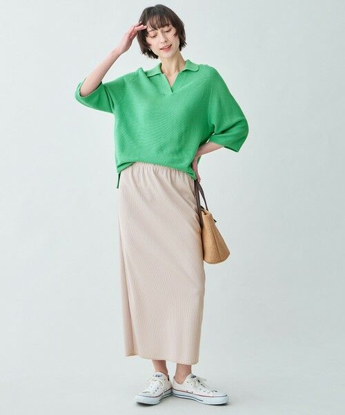 ANY / エニィ ニット・セーター | アクリルガーターポロ衿ニット | 詳細28