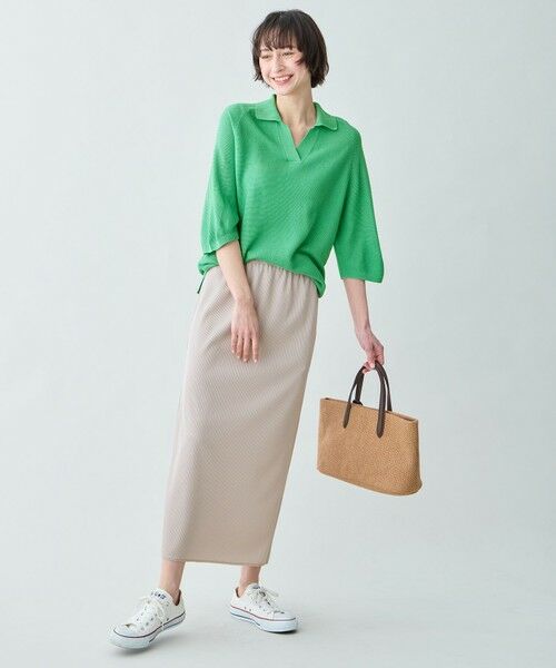 ANY / エニィ ニット・セーター | アクリルガーターポロ衿ニット | 詳細30